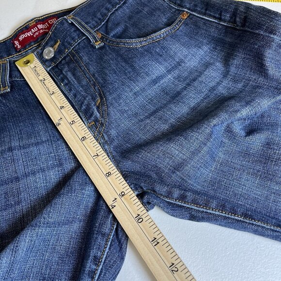 Levis 515 Nouveau Boot Cut Jeans Womens Size 8 Medium Wash Low Rise 5-pocket - Picture 6 of 9